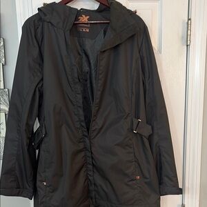 Black Hooded Jacket